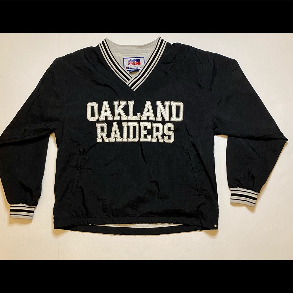 Vintage champion Oakland raiders pullover